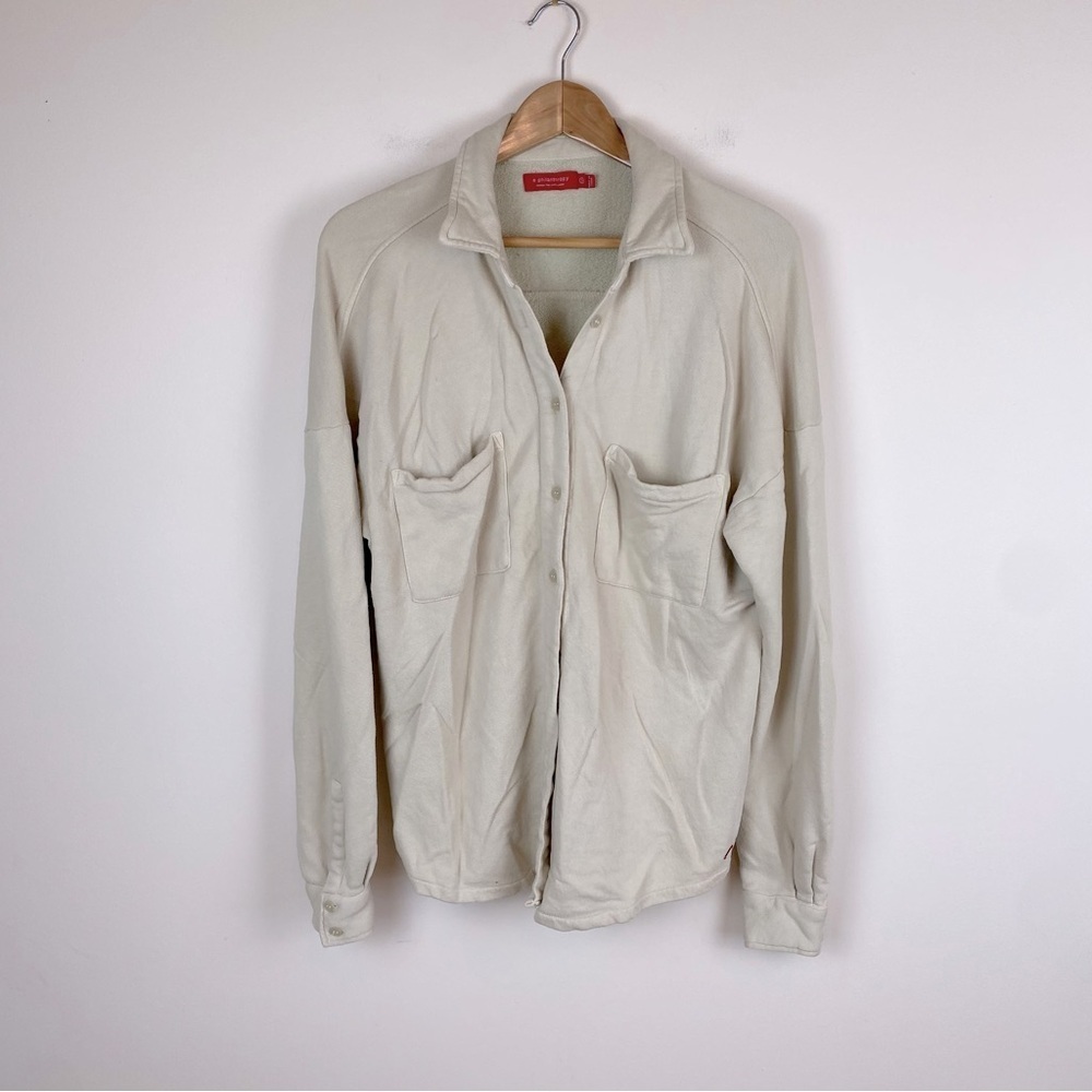 n:philanthropy Oversize Monte Button Down Top